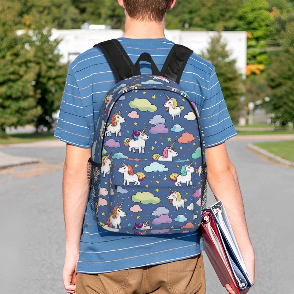 Interior Design Illustrated - Sac à dos à motif licorne