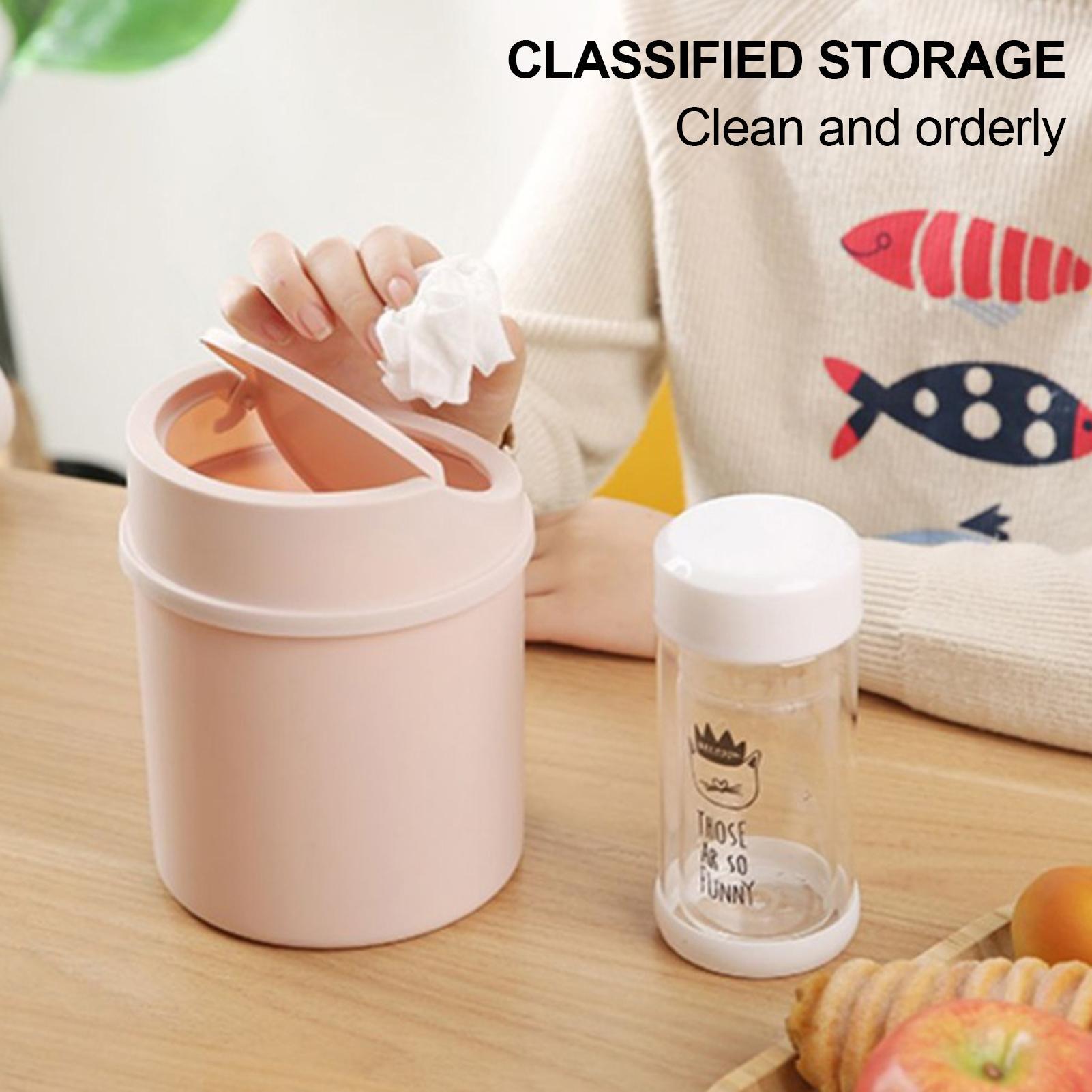 Interior Design Your Home - Mini poubelle de bureau en plastique