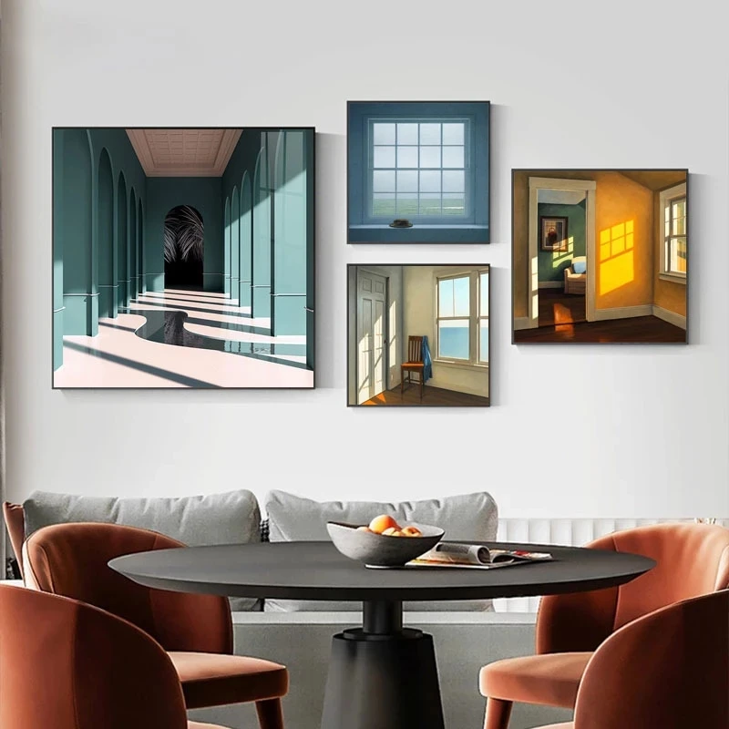 Interior Design Home Decor - Peinture sur toile de paysage extérieur