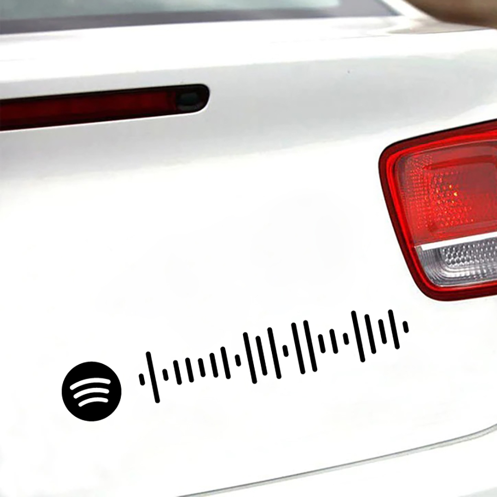 Interior Design Magazine - Autocollant en vinyle Spotify Song Code