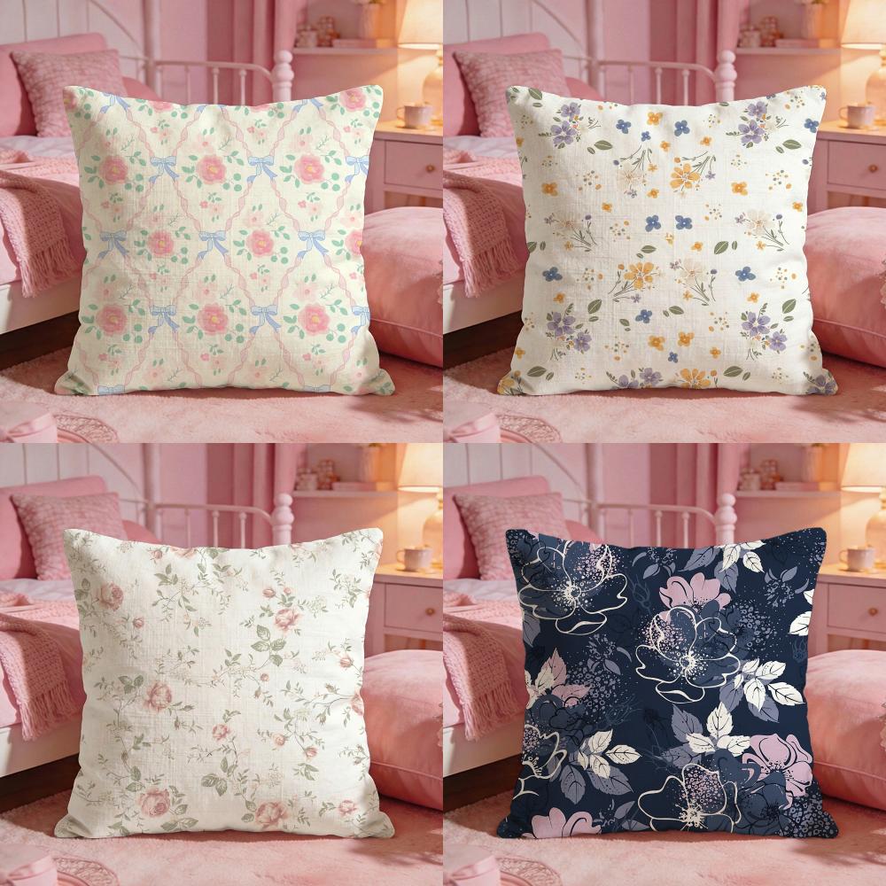 Interior Design Illustrated - Housse de coussin Art-Art Petal IllustrationS,