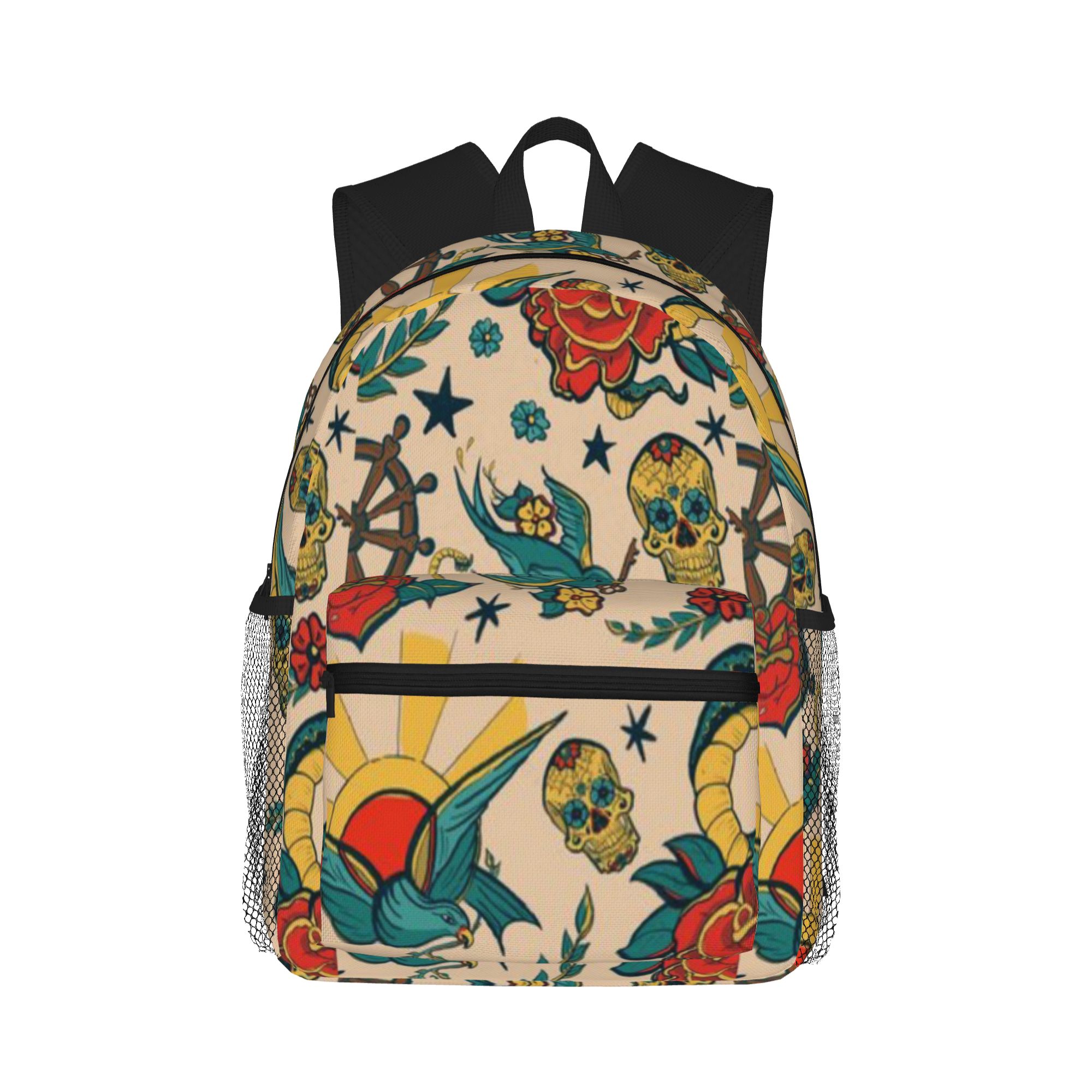 Interior Design Illustrated - Sac à dos décontracté avec motif