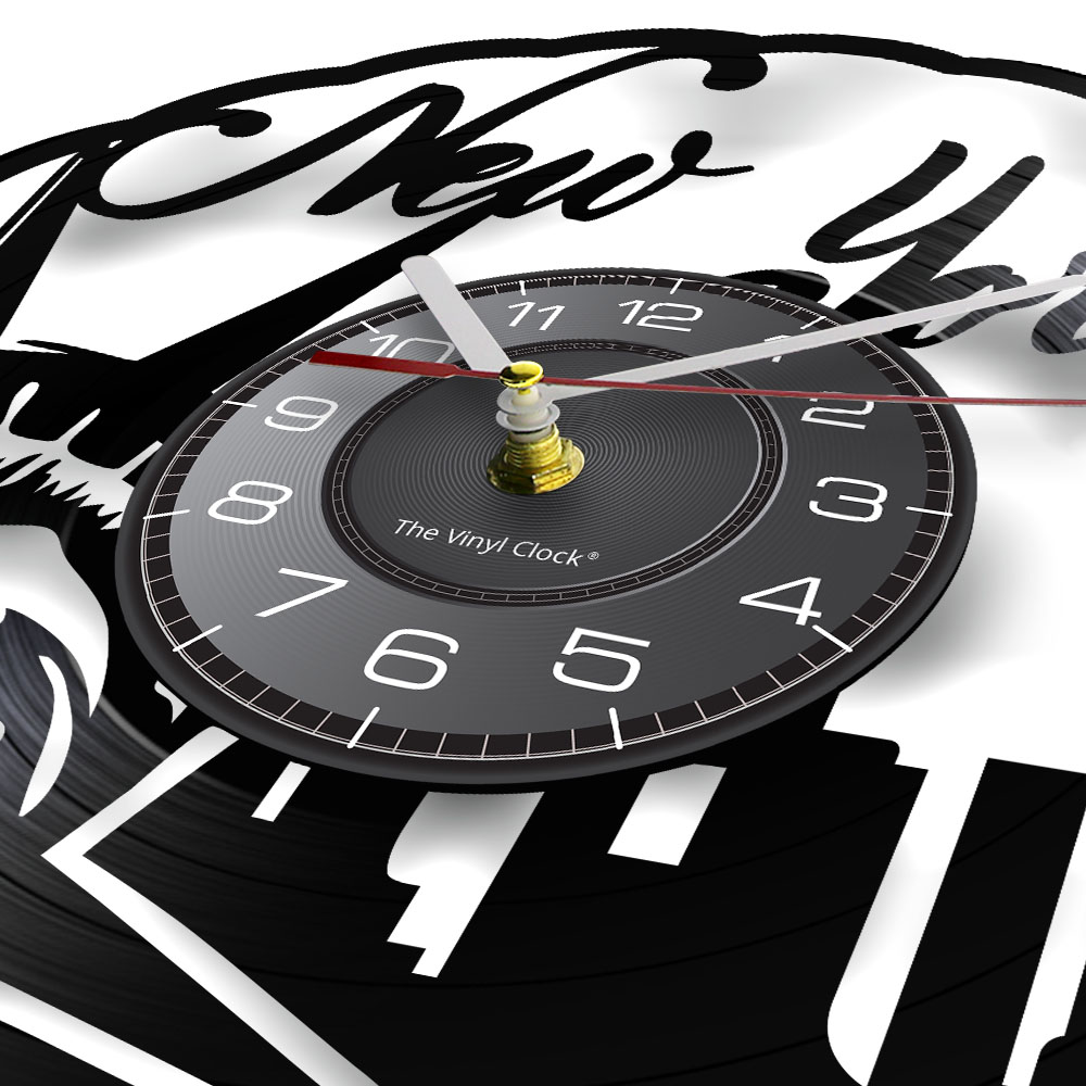 Horloge murale vintage en viny - Interior Design New York avis et prix