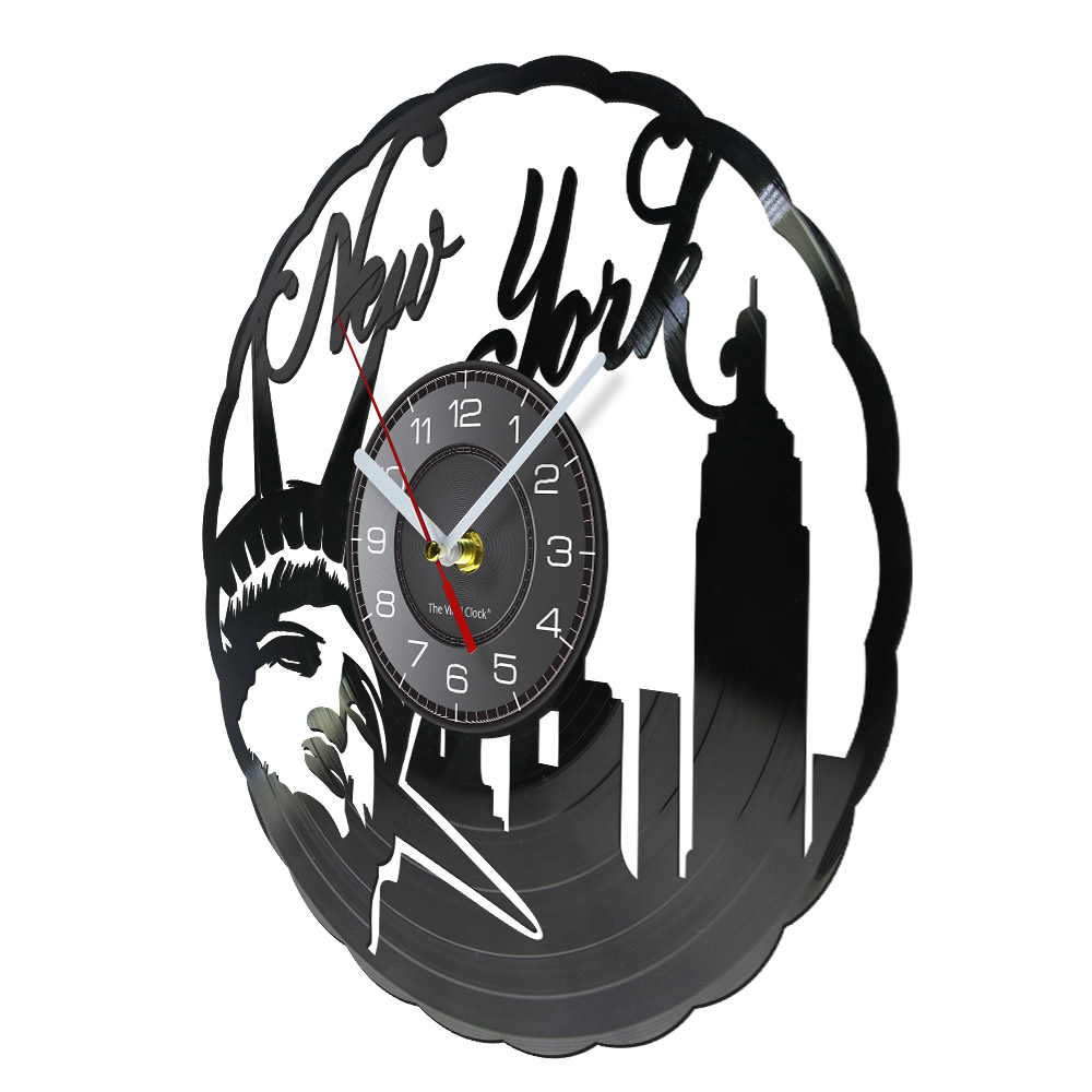 Horloge murale vintage en viny - Interior Design New York avis et prix