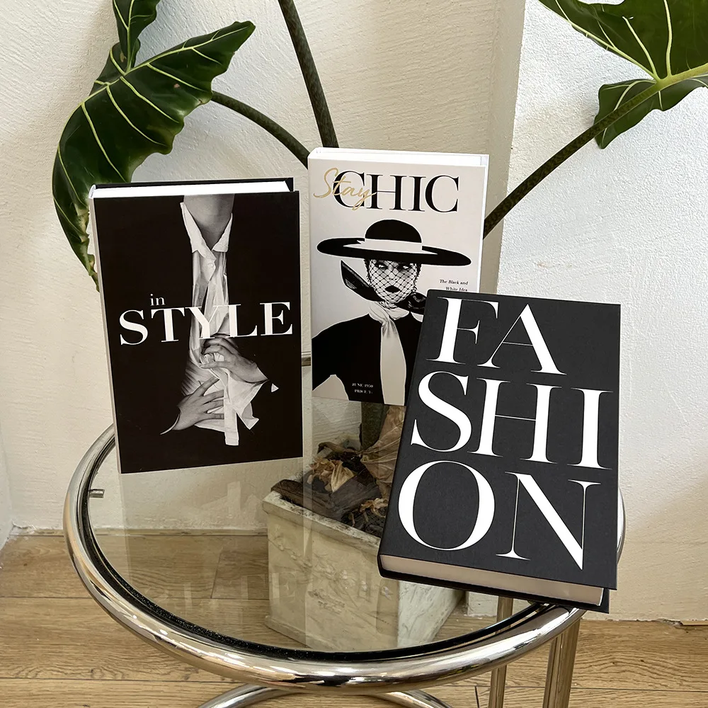 Lot de 3 livres factices de lu - Interior Design Magazine avis et prix