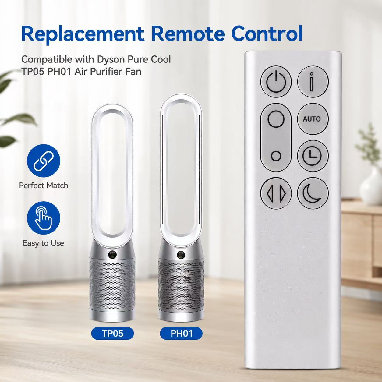 Télécommande de remplacement T - Dyson Fan Pure Cool avis et prix
