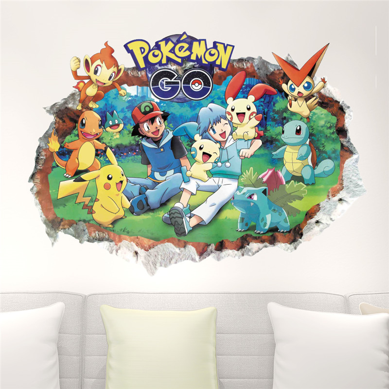 Autocollant mural Pokémon Pika - Interior Design Magazine avis et prix