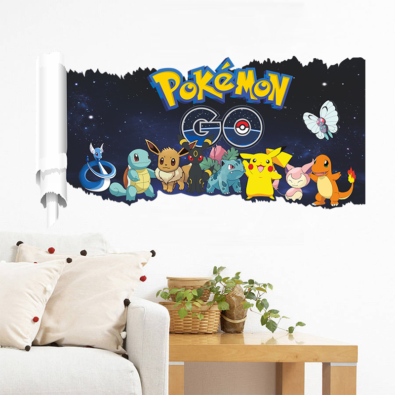 Autocollant mural Pokémon Pika - Interior Design Magazine avis et prix