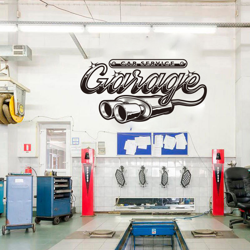 Autocollant mural de garage de - Interior Design Magazine avis et prix