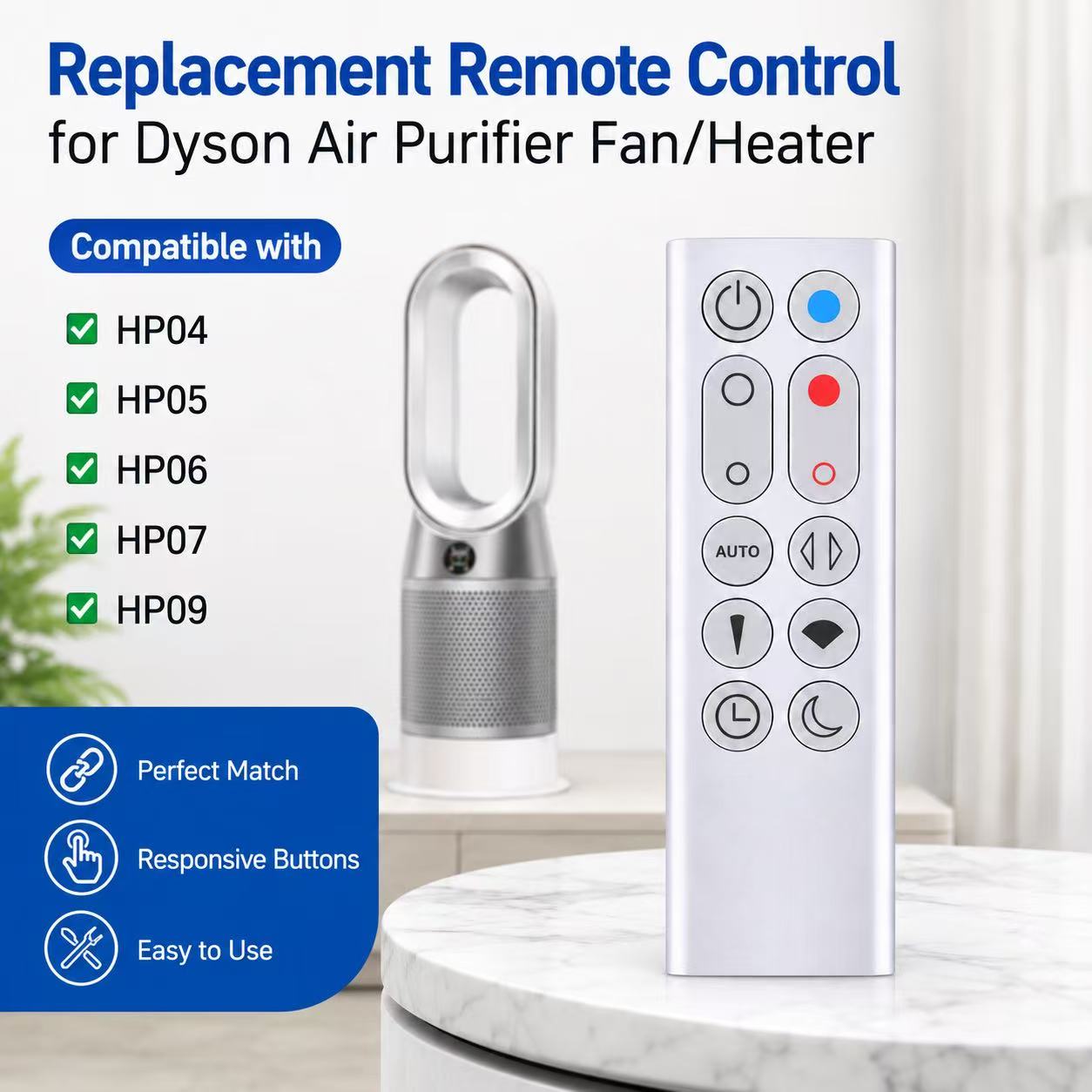 Télécommande de remplacement p - Dyson Fan Pure Cool avis et prix