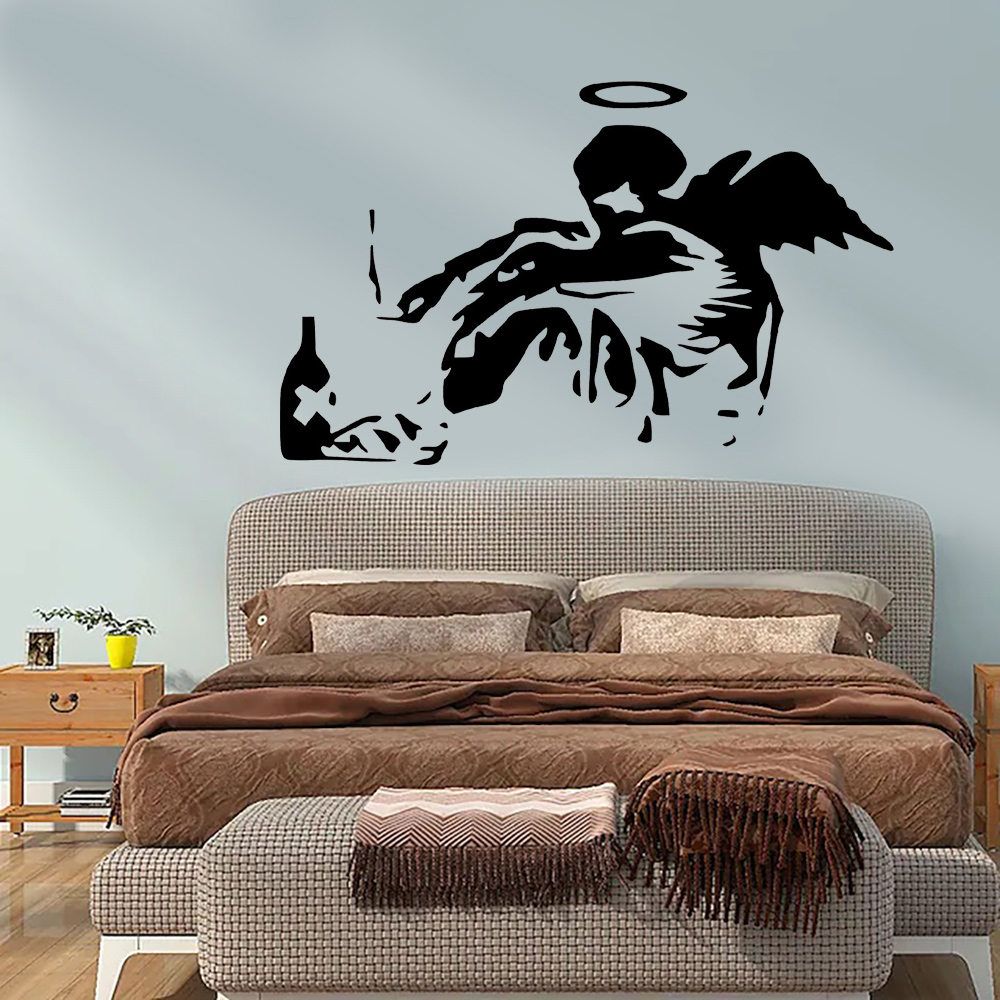 Banksy – autocollants muraux G - Interior Design Magazine avis et prix