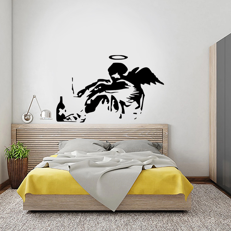 Banksy – autocollants muraux G - Interior Design Magazine avis et prix